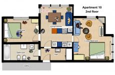 Apartment 10 planap10