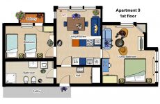 Apartment 9 planap9