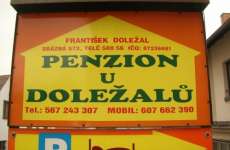 LOGO PENZIONU U DOLEŽALŮ